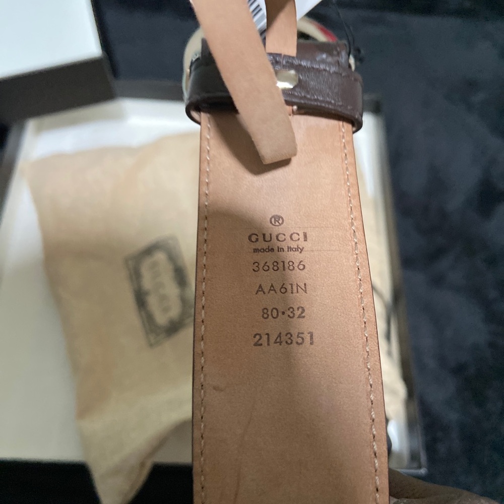 Gucci Belt Size 32 for Men Or Women